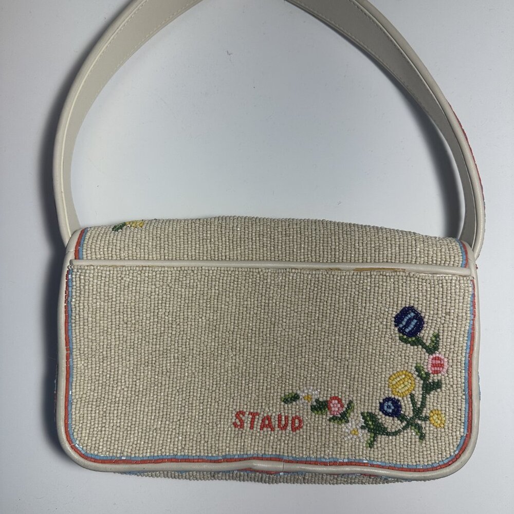 STAUD Beaded Tommy "Vote" Bag - Picture 2 of 5